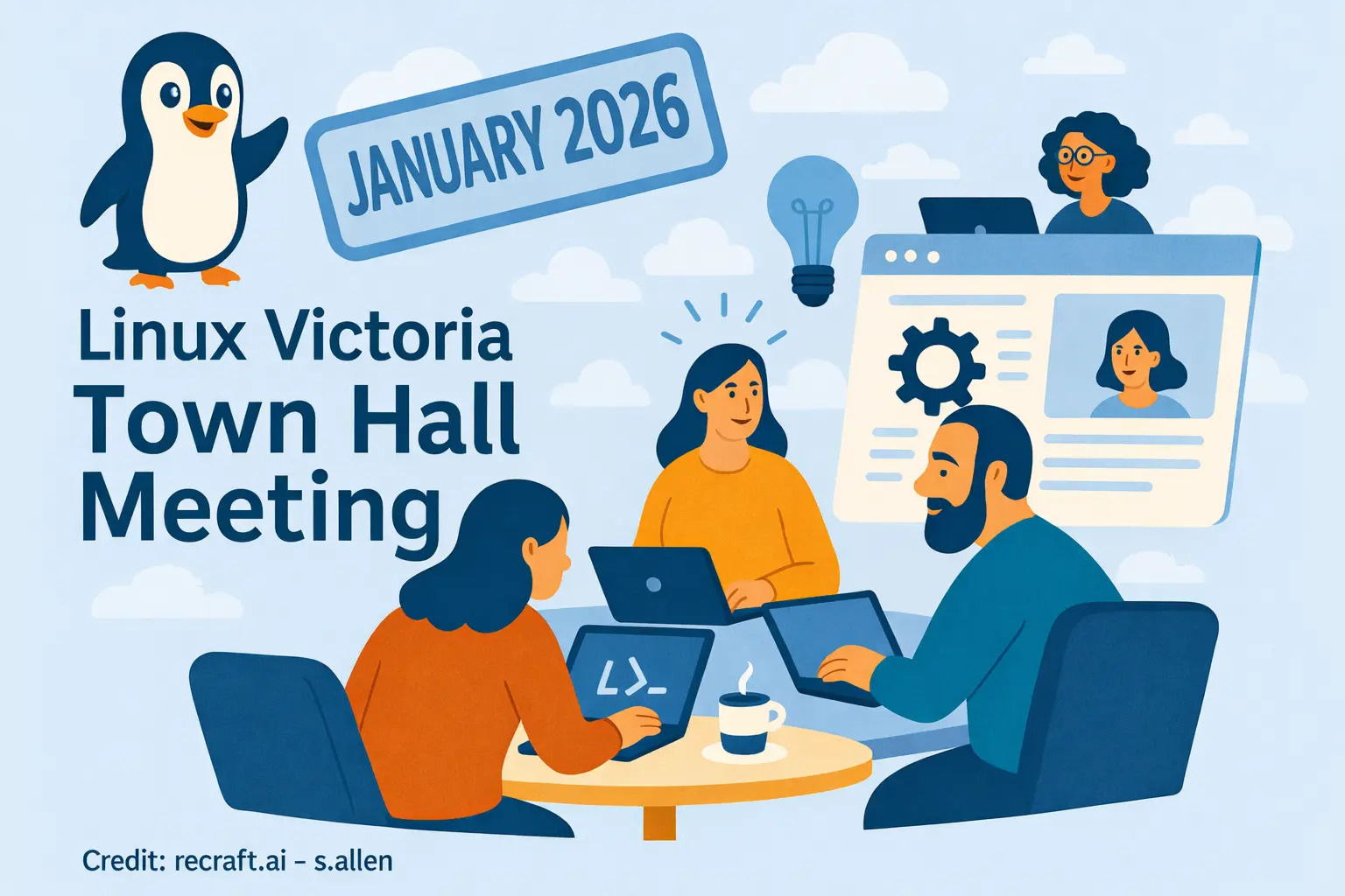 Linux Victoria - Town Hall Meeting - January 2026