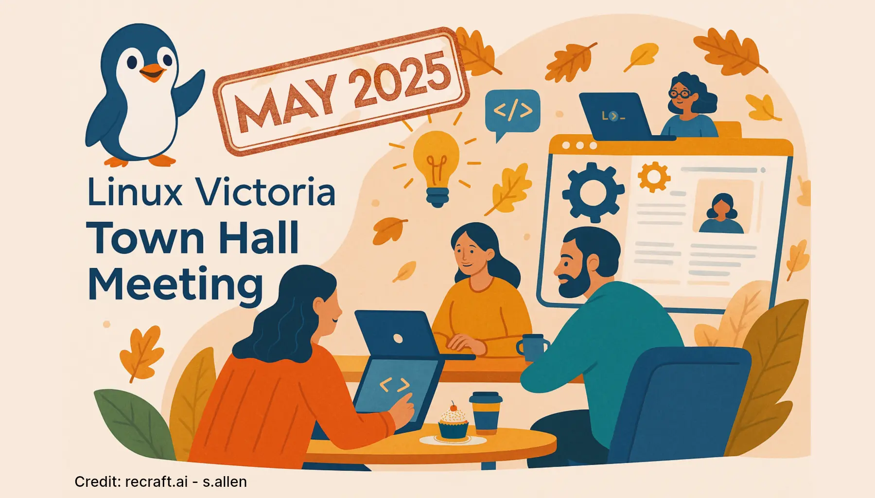 Linux Victoria - Town Hall Meeting - May
